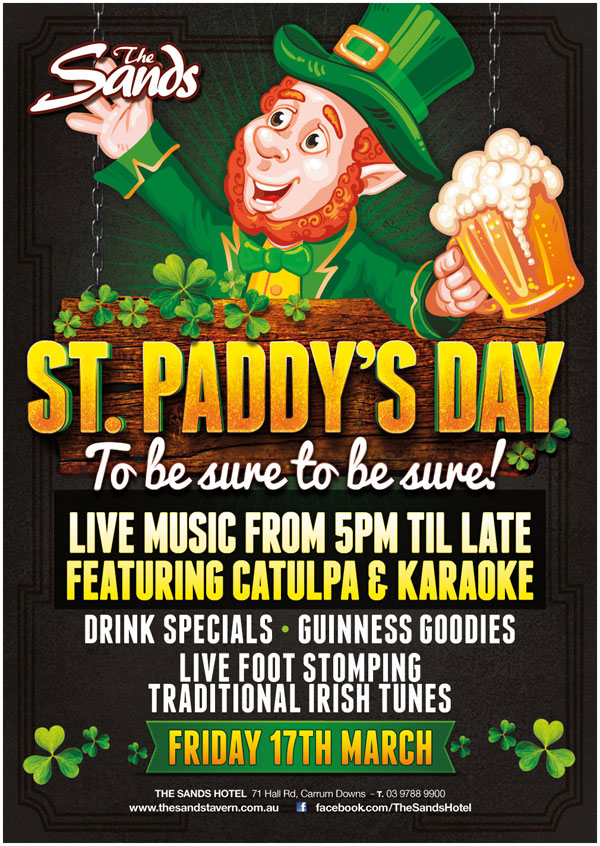 SANDS-HOTEL-st-pats-day-POSTER-feb17