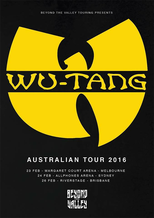 wu tang clan tour australia